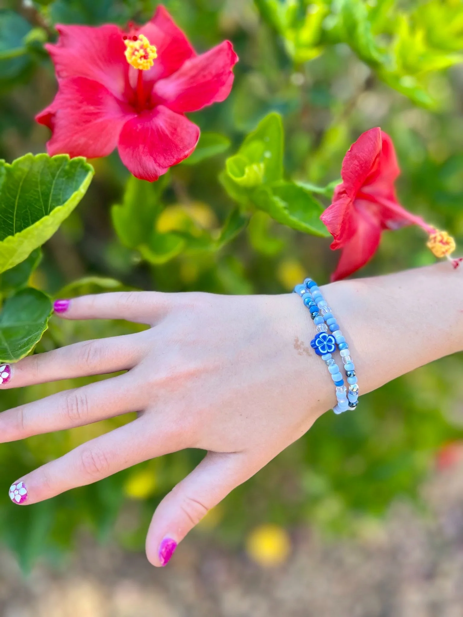 Jaruma blue 2025 eye bracelet